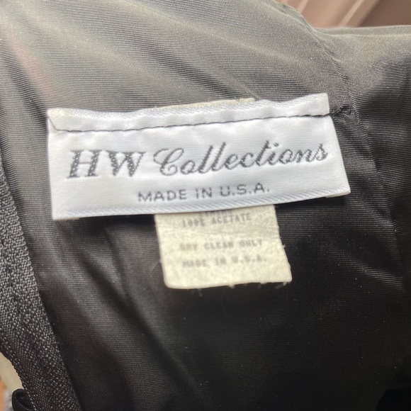 HE Collections Black Dress - Picture 3 of 3